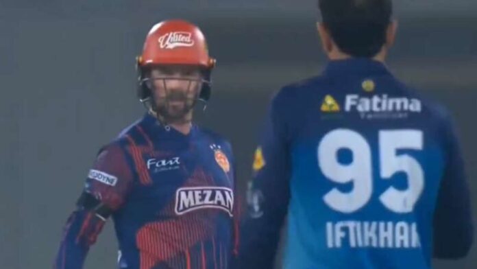PSL 2025 में बवाल इफ्तिखार अहमद और कोलिन मुनरो के बीच तगड़ी बहस!