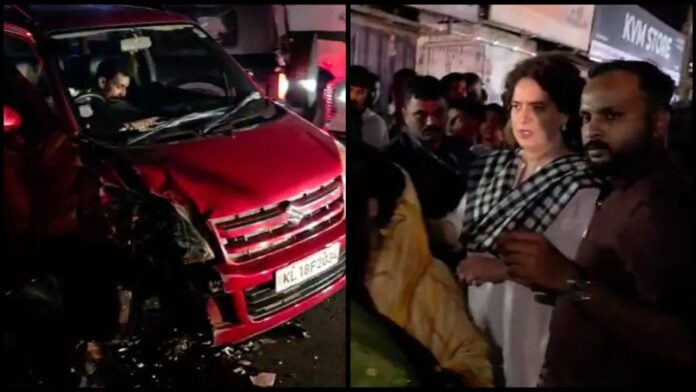 Priyanka Gandhi: हादसे में रुकी प्रियंका की गाड़ी पर लोगों की नजरें टिकीं रही! सड़क हादसे में मदद कर प्रियंका ने दिखाई राजनीति सेवा