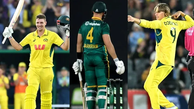 AUS vs SA 3rd ODI: डेवाल्ड ब्रेविस का छक्का और फैन की मजेदार हरकत वायरल