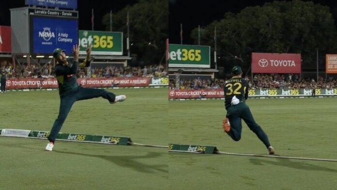 Glenn Maxwell का जबरदस्त कैच! ऑस्ट्रेलिया ने साउथ अफ्रीका को 17 रन से हराया, सोशल मीडिया पर वायरल