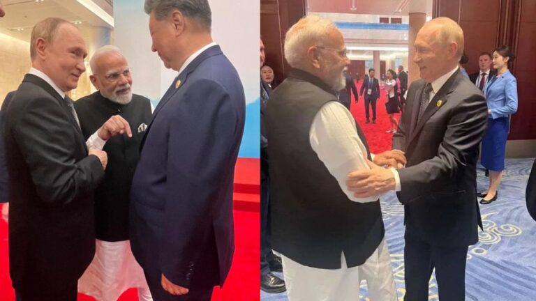 प्रधानमंत्री नरेंद्र मोदी की SCO यात्रा के दौरान पुतिन और शी चिनफिंग संग खास मुलाकात, गले मिलती तस्वीरें हुई वायरल