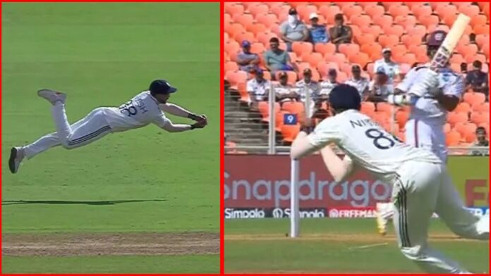 IND vs WI: नितीश कुमार रेड्डी का डाइविंग कैच, वेस्टइंडीज़ के ओपनर चंदरपॉल चौंके, अहमदाबाद टेस्ट में टीम इंडिया को बढ़त