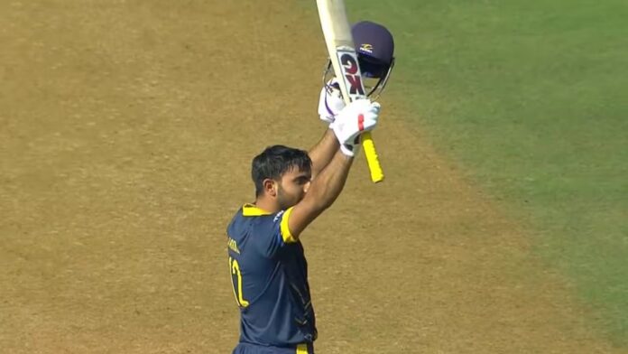 पांच गेंदों में पांच छक्के, सलिल अरोड़ा ने SRH के लिए खतरे की घंटी बजाई