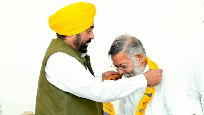 पंजाब राजनीति में हलचल, भाजपा नेता अनिल सेठी आम आदमी पार्टी में शामिल हुए