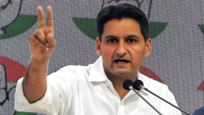 दीपेंद्र हुड्डा ने सोनीपत चुनाव में भाजपा सरकार पर लगाए गंभीर आरोप
