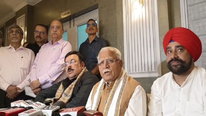 पंजाब में कमल खिलाने का लक्ष्य, अमृतसर से मनोहर लाल खट्टर का बड़ा संदेश