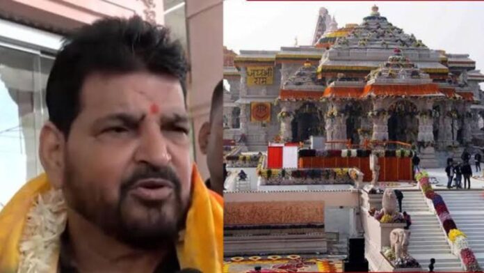 राम मंदिर चढ़ावा चोरी विवाद पर बृजभूषण शरण सिंह का बड़ा बयान, बोले- 