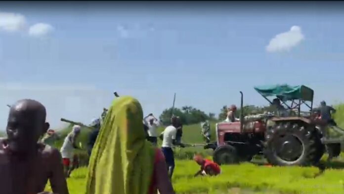 मधुबनी में जमीन विवाद ने लिया हिंसक रूप, फायरिंग में मुखिया को लगी गोली, कई घायल
