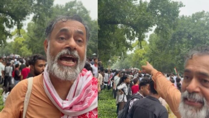 योगेंद्र यादव बोले- संसद मार्च नहीं आंदोलन बना, युवाओं का असंतोष दिखा