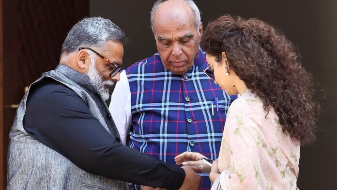 कंगना रनौत के बयान पर सियासी घमासान, पप्पू यादव ने गिरफ्तारी और निष्कासन की मांग की