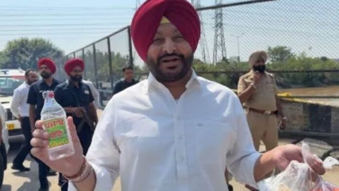लुधियाना में रवनीत बिट्टू हिरासत में, CM भगवंत मान के काफिले के पास प्रदर्शन