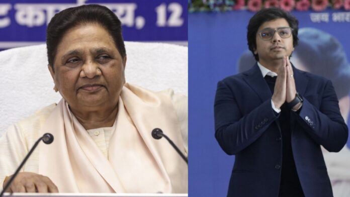 आकाश आनंद को लेकर मायावती की सफाई, बोलीं- अशोक सिद्धार्थ के संन्यास के बाद सुधरे हालात